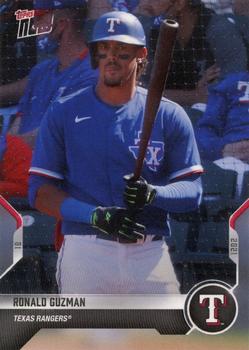 2021 Topps Now Road to Opening Day Texas Rangers #OD-217 Ronald Guzman Front