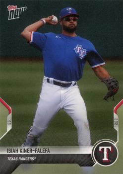 2021 Topps Now Road to Opening Day Texas Rangers #OD-222 Isiah Kiner-Falefa Front