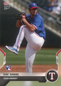 2021 Topps Now Road to Opening Day Texas Rangers #OD-225 Dane Dunning Front