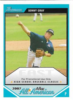 2007 Bowman AFLAC All-American Classic - Promos #AFLAC-SG Sonny Gray Front