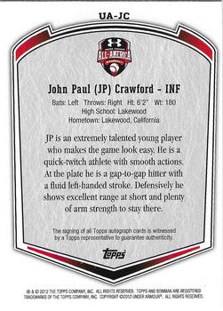 2013 Bowman Draft Picks & Prospects - Under Armour All-America Game Autographs #UA-JC John Paul 