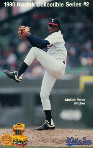 1990 Kodak Chicago White Sox #2 Melido Perez Front