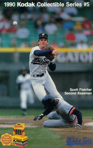 1990 Kodak Chicago White Sox #5 Scott Fletcher Front