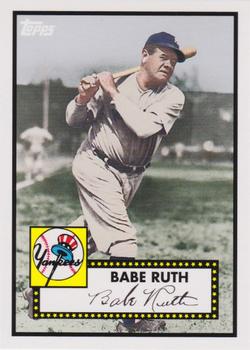 2008 Topps - Babe Ruth Cards That Never Were #BR52 Babe Ruth Front