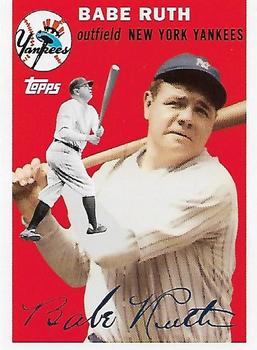 2008 Topps - Babe Ruth Cards That Never Were #BR54 Babe Ruth Front