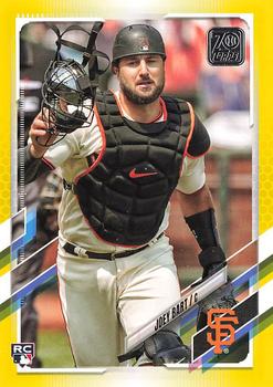 2021 Topps - Yellow #12 Joey Bart Front