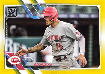 2021 Topps - Yellow #55 Nick Senzel Front