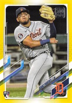 2021 Topps - Yellow #65 Isaac Paredes Front
