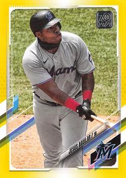 2021 Topps - Yellow #164 Jesus Aguilar Front