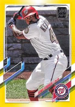 2021 Topps - Yellow #202 Howie Kendrick Front
