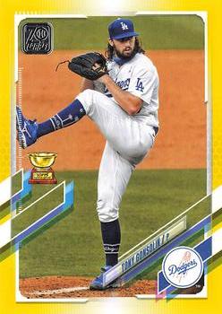 2021 Topps - Yellow #230 Tony Gonsolin Front