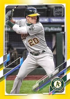 2021 Topps - Yellow #262 Mark Canha Front