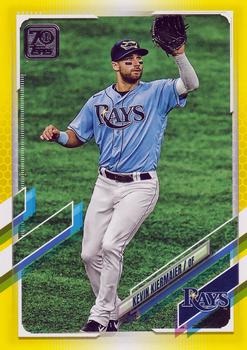 2021 Topps - Yellow #280 Kevin Kiermaier Front