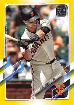 2021 Topps - Yellow #301 Buster Posey Front