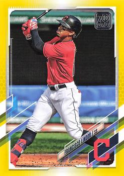 2021 Topps - Yellow #309 Francisco Lindor Front
