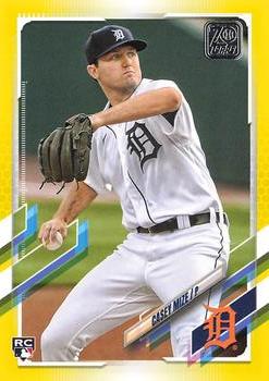 2021 Topps - Yellow #321 Casey Mize Front