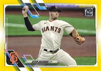 2021 Topps - Yellow #328 Kevin Gausman Front