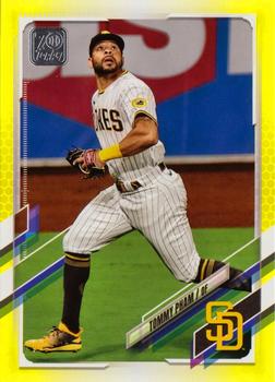 2021 Topps - Yellow #399 Tommy Pham Front