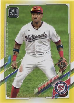 2021 Topps - Yellow #453 Starlin Castro Front