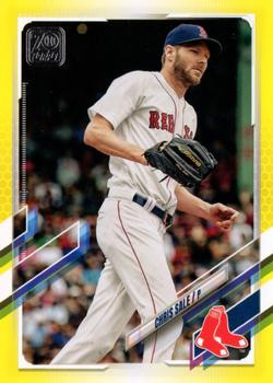 2021 Topps - Yellow #609 Chris Sale Front