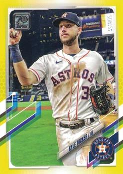 2021 Topps - Yellow #617 Kyle Tucker Front