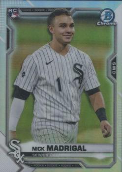 2021 Bowman Chrome #7 Nick Madrigal Front