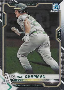 2021 Bowman Chrome #73 Matt Chapman Front