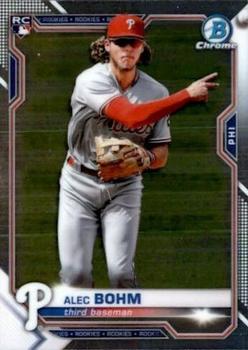 2021 Bowman Chrome #94 Alec Bohm Front