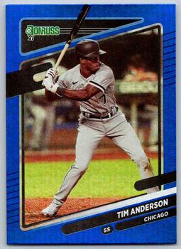 2021 Donruss - Holo Blue #178 Tim Anderson Front