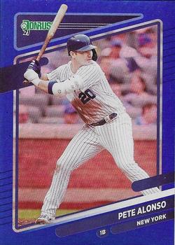 2021 Donruss - Holo Blue #181 Pete Alonso Front