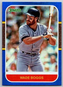 2021 Donruss - Holo Blue #238 Wade Boggs Front