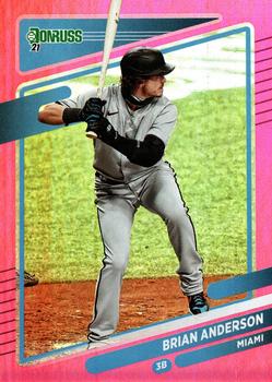2021 Donruss - Holo Pink #116 Brian Anderson Front