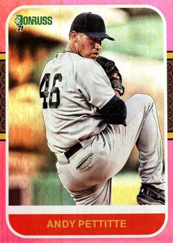 2021 Donruss - Holo Pink #248 Andy Pettitte Front
