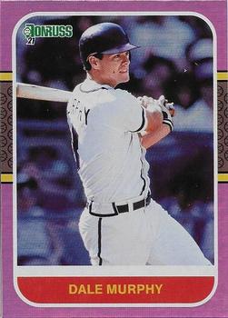 2021 Donruss - Holo Pink #255 Dale Murphy Front