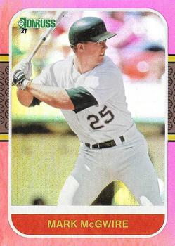 2021 Donruss - Holo Pink #262 Mark McGwire Front