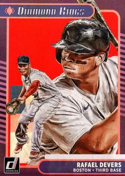 2021 Donruss - Holo Red #5 Rafael Devers Front