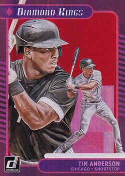 2021 Donruss - Holo Red #7 Tim Anderson Front