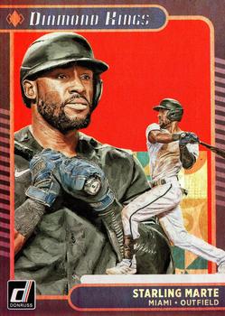 2021 Donruss - Holo Red #17 Starling Marte Front