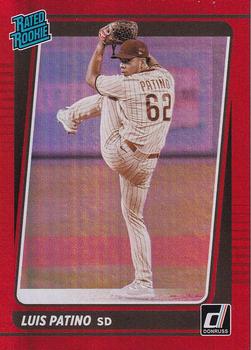 2021 Donruss - Holo Red #55 Luis Patino Front