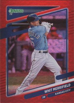 2021 Donruss - Holo Red #85 Whit Merrifield Front