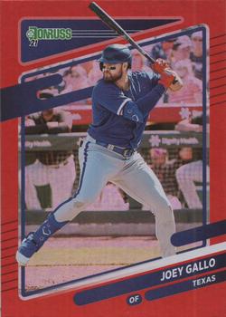 2021 Donruss - Holo Red #189a Joey Gallo Front