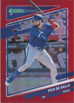 2021 Donruss - Holo Red #189 Joey Gallo Front