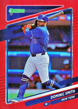 2021 Donruss - Holo Red #197 Dominic Smith Front