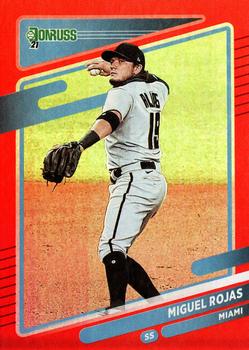 2021 Donruss - Holo Red #210 Miguel Rojas Front