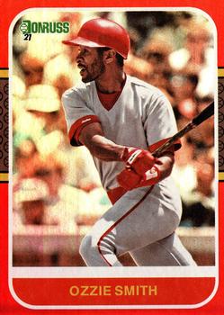 2021 Donruss - Holo Red #231 Ozzie Smith Front