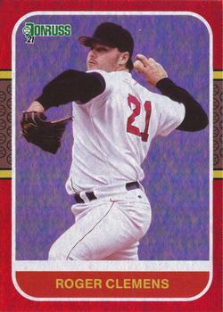 2021 Donruss - Holo Red #236a Roger Clemens Front