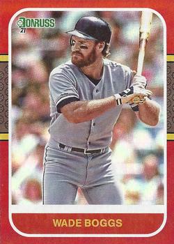 2021 Donruss - Holo Red #238 Wade Boggs Front