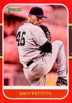 2021 Donruss - Holo Red #248 Andy Pettitte Front