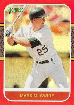 2021 Donruss - Holo Red #262 Mark McGwire Front