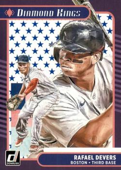 2021 Donruss - Independence Day #5 Rafael Devers Front